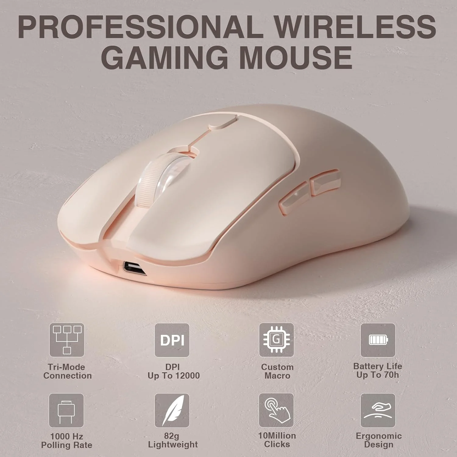 Mouse Gaming Esports - Беспроводная игровая мышь AULA SC580X с