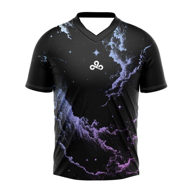 Esports Gaming Team - Новая киберспортивная футболка Cloud9 Galaxy Nebula