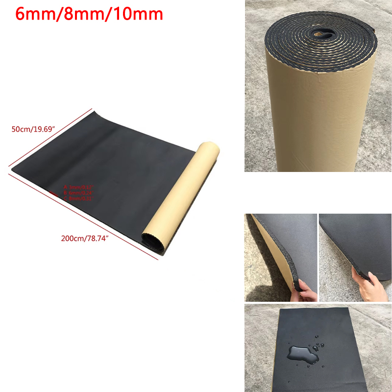 Sound Dampening Foam - Рулон звукоизоляционного пенополиуретана с закрытыми порами,