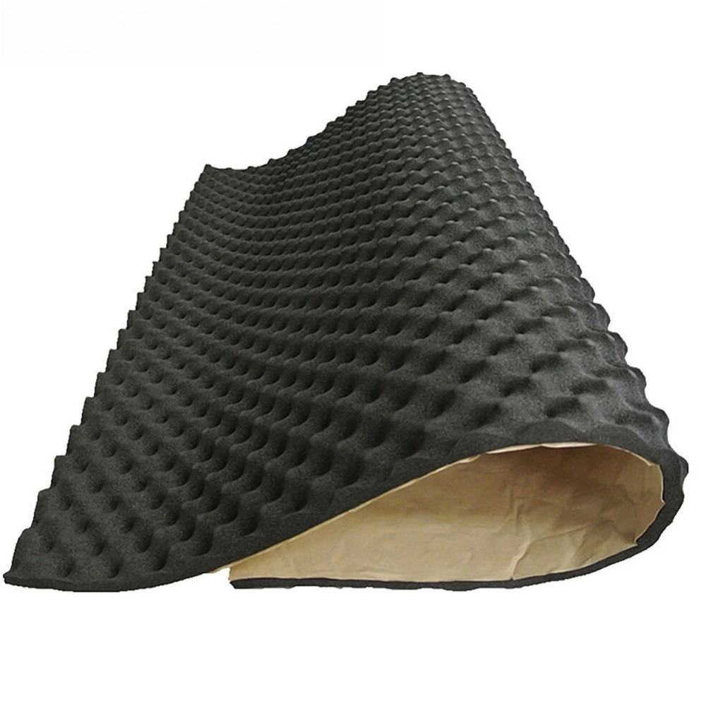 Sound Dampening Foam - 2 см самоклеящаяся звукоизоляционная изоляция, хлопковый