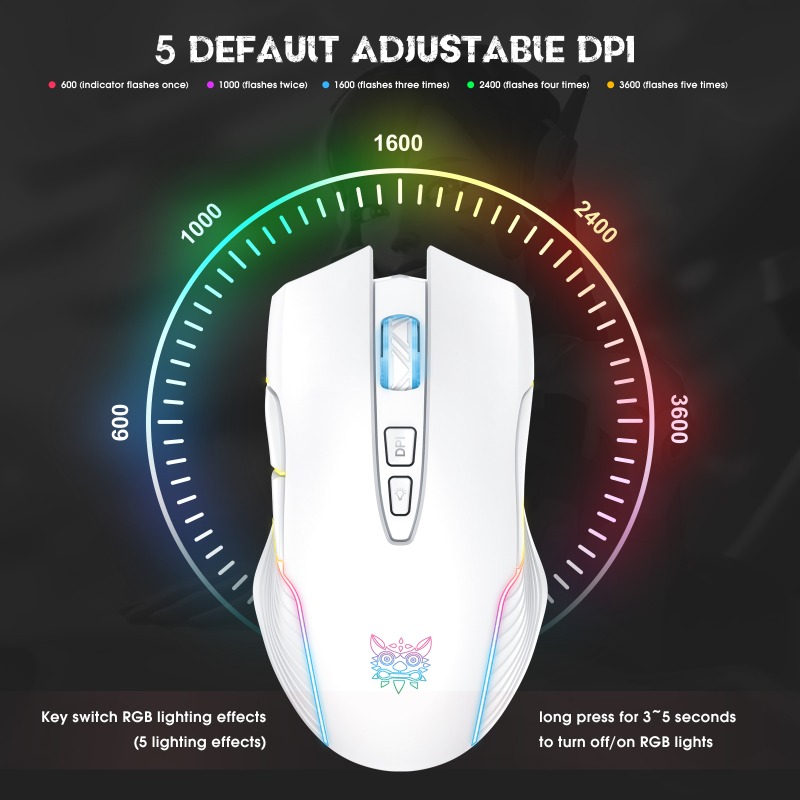 Беспроводная игровая мышь ONIK – обзор и цена Es5 Esports Rgb Gaming Mouse